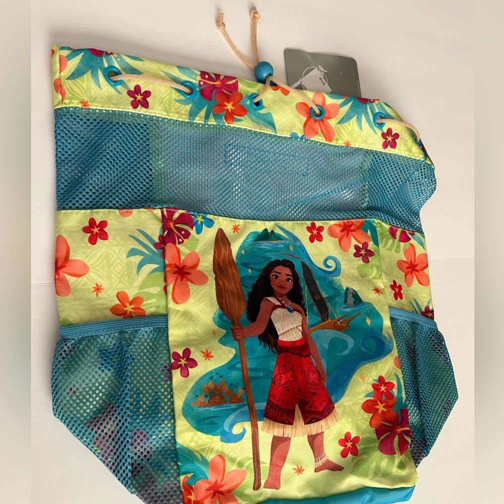 Disney Moana wet bag backpack nwt